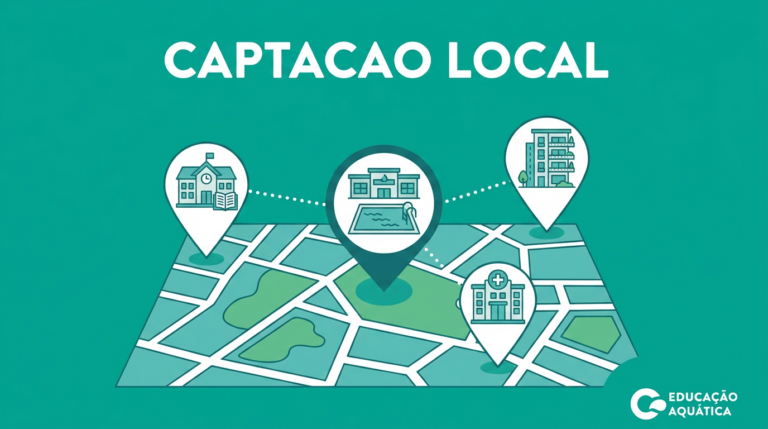 Como captar alunos para academia de natação no bairro: estratégias locais que funcionam