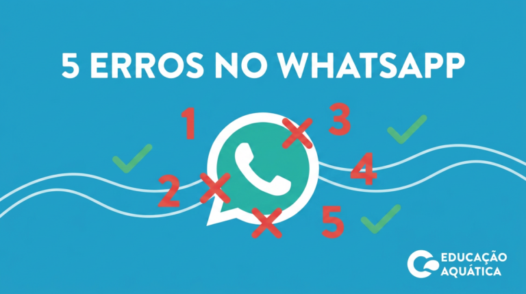 5 erros de atendimento no WhatsApp que fazem sua academia perder aluno todo mês