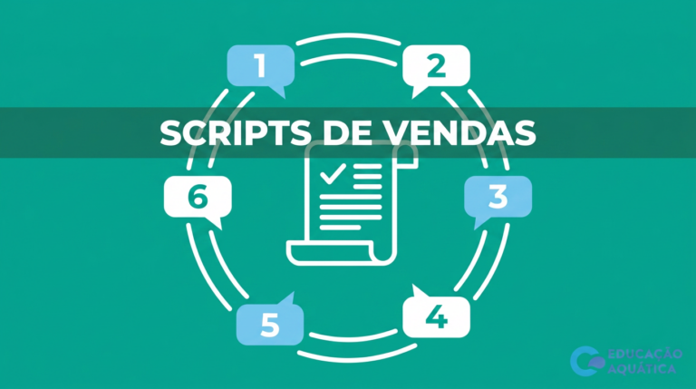 Script de vendas para academia de natação: o que falar em cada etapa do atendimento