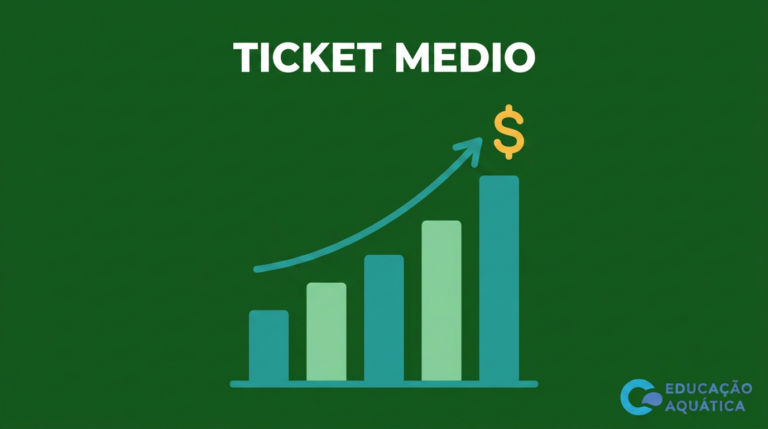 Ticket médio na natação: como calcular e aumentar o valor do seu aluno